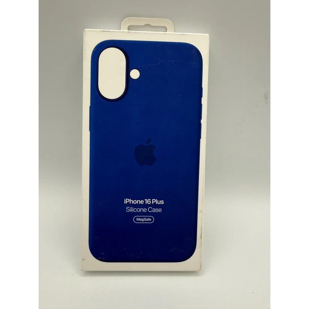 Apple Silicone Case iPhone 16 Plus Ultramarine New MagSafe